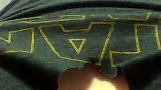 Trans Girl Moaning Loud Cumshot Now!