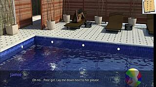 Wvm 35 Jasmine and Jamie's steamy poolside encounter