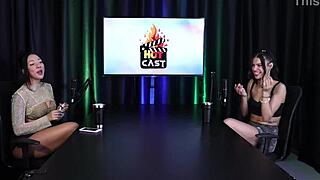 Ela ain't comfy being submissive with fetish stuff - Debora Andrade in sheer red.