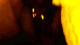 i feel so excited masturbating my husband's cock in public, his cock moves alone wooou