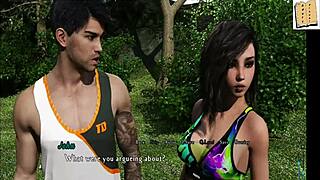 Intertwined 9 Helps Layla with Big Tits!