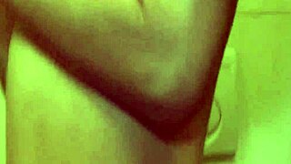 Blonde Beauty In Shower Pleasures Herself Quietly!