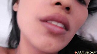 A petite Filipino girl offers her slim body and wet mouth to a new white friend from overseas