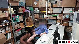 Daya Knight's big ass gets punished by her boss