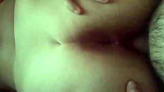 Amateur couple gets bent over and fucked doggystyle in rough session