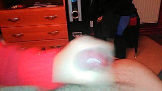 Laba's intimate homemade video featuring sperm and handjob
