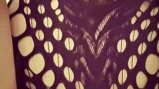 Amateur girlfriend in lingerie sucks and rides cock with big ass after party.