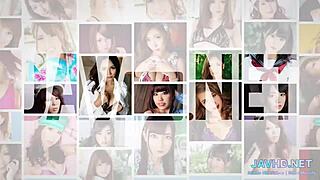 Wet and wild Japanese pantyhose compilation