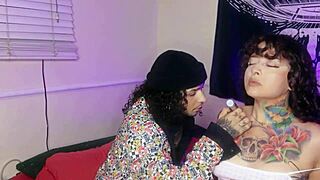 I PAINT HER BODY and SLAM HER HARD! What a wild latina ride!