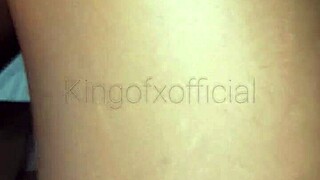 Curvy BBW Gets Creampie and Cum on Ass in Costume