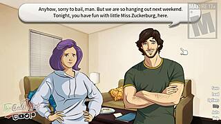 in this hentai, the twink student flirts with his muscular teacher and dominates him