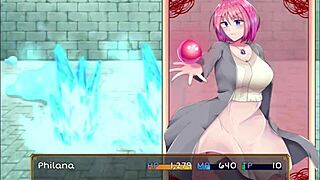 Entering the witch's castle and finding suspicious men with big tits and asses! Philana's elixir part 3.