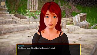 my new family 454 features amateur redhead teen in erotic cartoon game