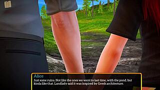 my new family 454 features amateur redhead teen in erotic cartoon game