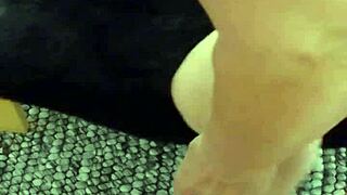 Naughty Housewife Puts On An Emotional Show For The Boys