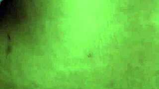 filling ebony's ass with milk