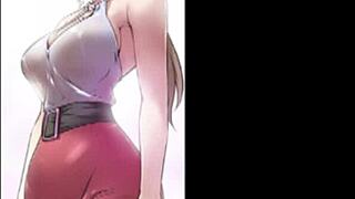 sexy asian lady in doggystyle hentai scene