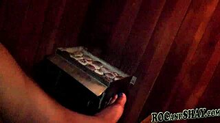 Licking that ebony pussy like a boss before wild anal play