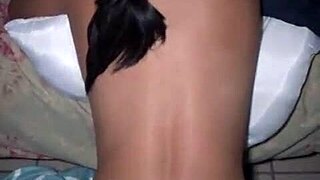 skinny brunette teen getting pounded