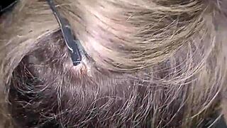 Kelly's first party: Pigtailed cutie gives gay and straight pleasuring