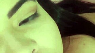 ⭐ cute girl getting naked and using toys for orgasm ⭐