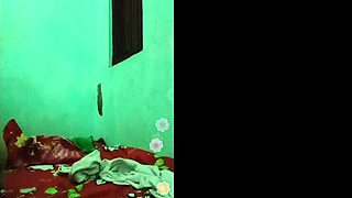 my khmer girlfriend fucks me on the bed with big tits