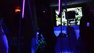 Male stripper glows for milfs in pov orgy