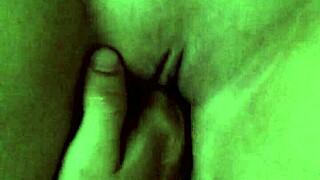 stretching wife's limits with wild finger play