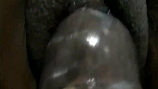 Freak thot compilation part 3 shows a hairless milf taking big black cock up close.