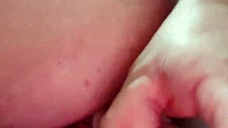 Dildo stretches my big ass wide open during hardcore masturbation