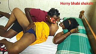 Hot Indian woman has sex with her friend and moans with pleasure.