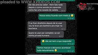Christina Almeida, a wife who likes it when her husband treats her as a slut.