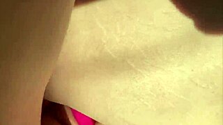 A man has sex with his girlfriend while her stepsister masturbates with a vibrator.