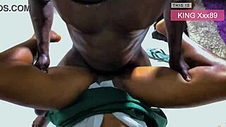 Yo, African student banging the electrician while daddy’s upstairs! 😜