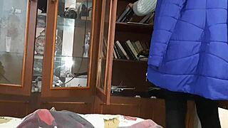 i was masturbating under the covers while my classmate searched for a book, leading to her orgasm