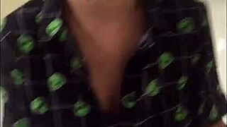 Milly Lascy's hardcore shopping experience with a vibrator and a friend.