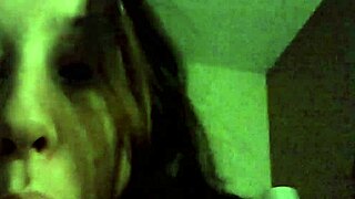 Amateur wife eats cum in chat