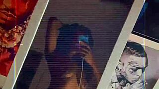 Sexy Miss Stone shines in this hot ebony compilation