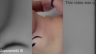 mi sexy hermanastra with big tits sends hot bathroom video to please me.