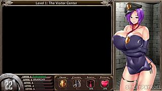 Karryn’s Prison: Girlfriend and step girlfriend banging friends in wild hentai game part 5