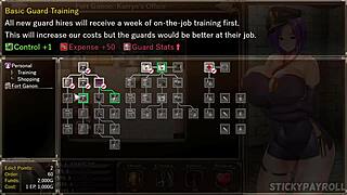 Karryn’s Prison: Girlfriend and step girlfriend banging friends in wild hentai game part 5