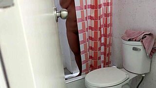 He spies on me during my bath and things escalate