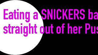 Latina Eating Pussy Like A Snickers Bar