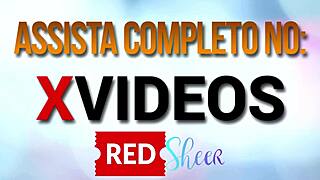 Blonde Beauty Reveals Pussy And Tits, Gets Ass Sucked And Kisses Presenter Kyra Sheer Red