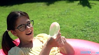 Beautiful big boobs and round ass in a hot bathtub scene with HD video quality.