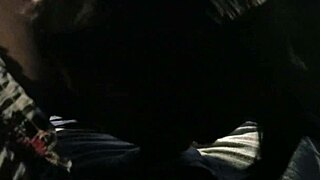 Real hooker performs car blowjob for milf