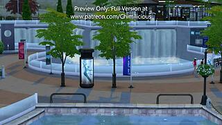 Intriguing sexercise with horny girlfriend at gym