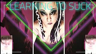 Horny Stepsister Boldly Teaches Cock Sucking For Her Viewing Pleasure