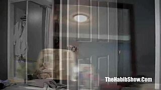 Layla Red shows off her thick, juicy booty in the hood.