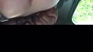 European French Amateur Fucks Wife In Forest Car With Blowjob And Assfucking